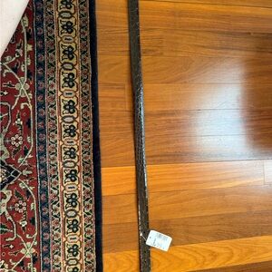 W. Kleinberg genuine crocodile brown belt
NWT.  Size Small